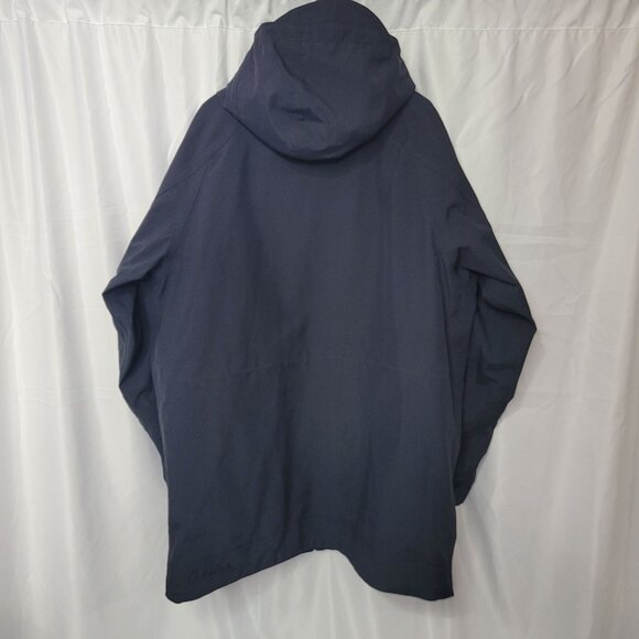 Cabela's Guidewear GoreTex Waterproof Outdoor Full-Zip Jacket Men' Navy Size L/L - Picture 2 of 12